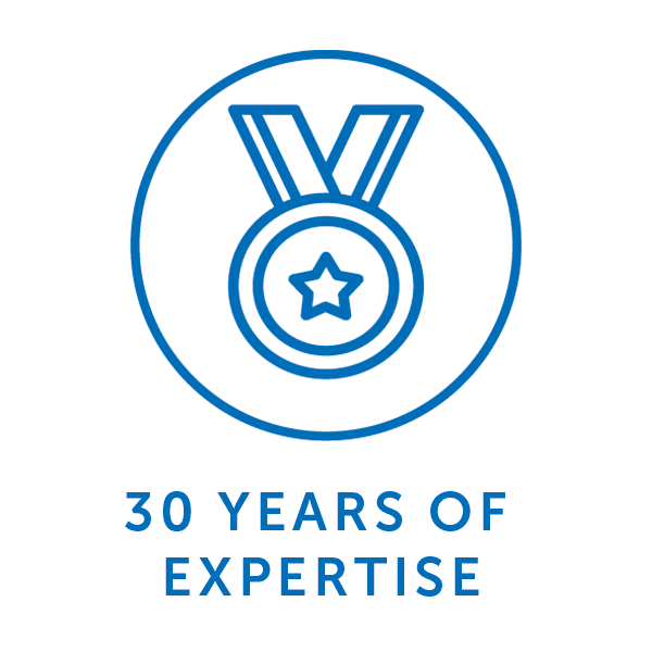 30 years of Expertise