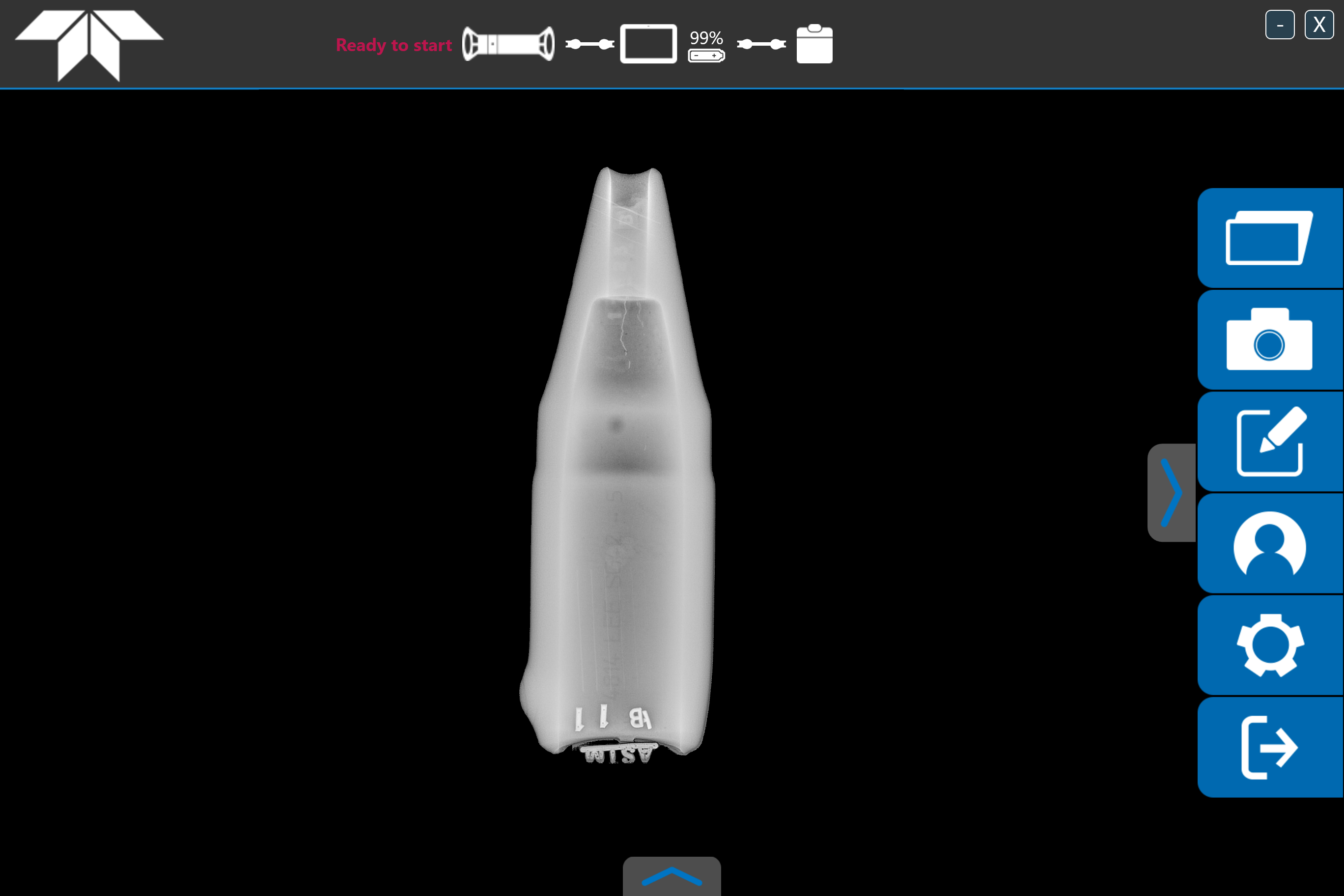 Mortar shell inspection